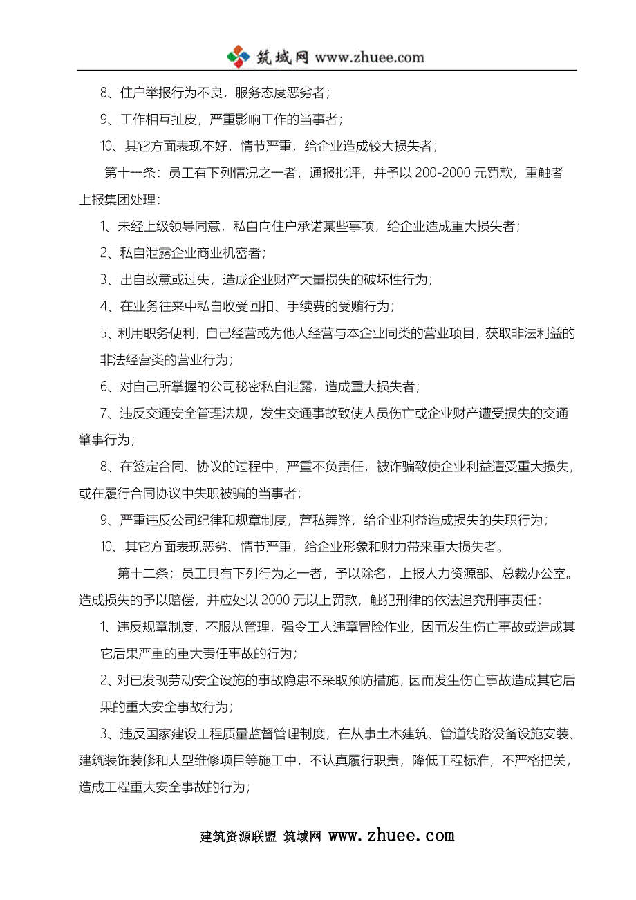 卓达物业管理公司员工制度_第4页