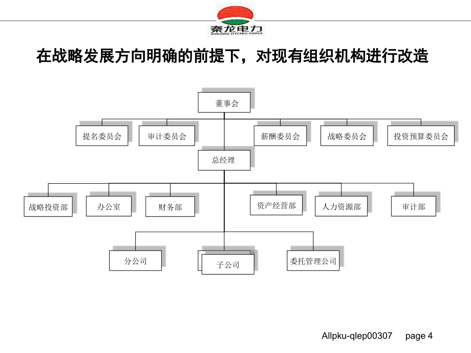 秦龙电力股份有限公司母子公司管理方案设计报告_第4页