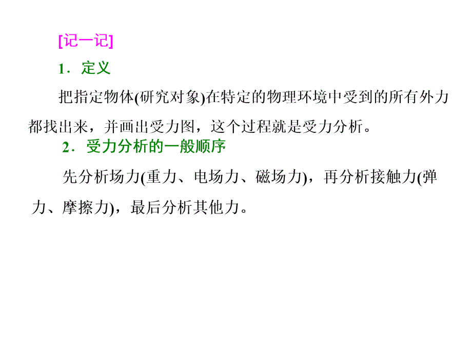 （三维设计）2016年高考物理一轮（广东专版+习题课件+高考题库+考点通关）第二章 相互作用 第3单元 受力分析 共点力的平衡_第3页