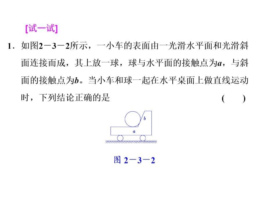 （三维设计）2016年高考物理一轮（广东专版+习题课件+高考题库+考点通关）第二章 相互作用 第3单元 受力分析 共点力的平衡_第5页