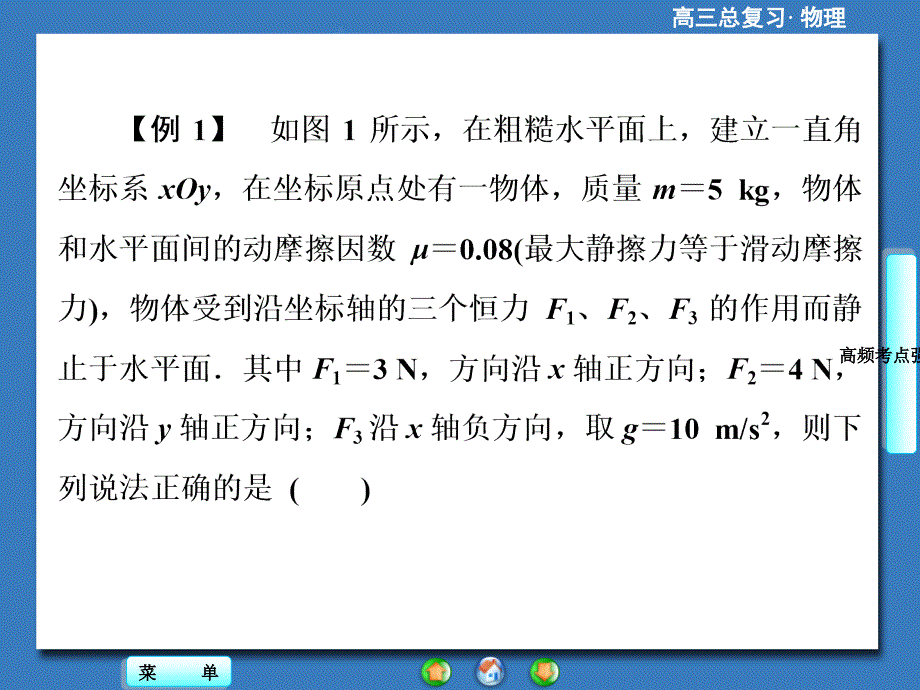 （高考总动员）2016年高三物理一轮复习（课件）阶段升华微专题2_第4页