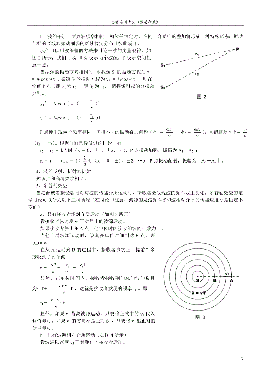 物理竞赛讲义 振动和波_第3页