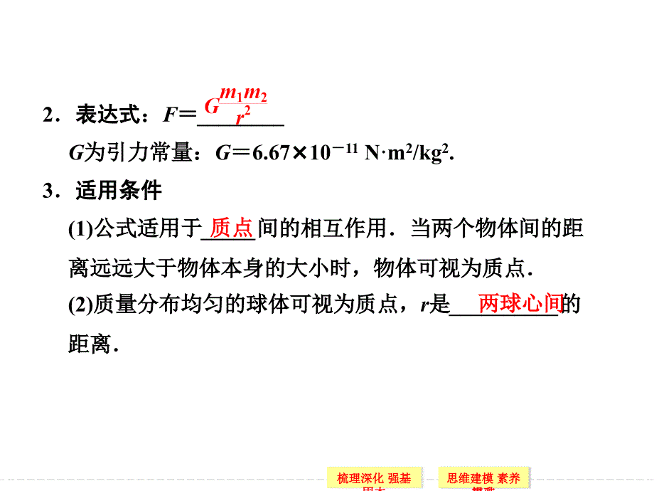 创新设计2015高考物理一轮课件4.4万有引力与航天_第3页