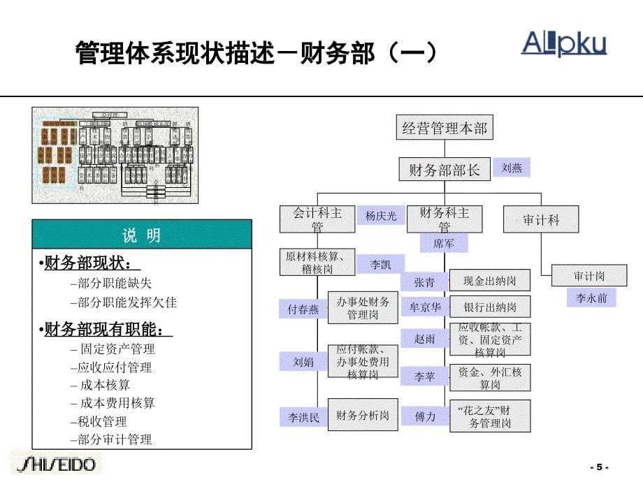 资生堂丽源化妆品有限公司岗位调整提案_第5页