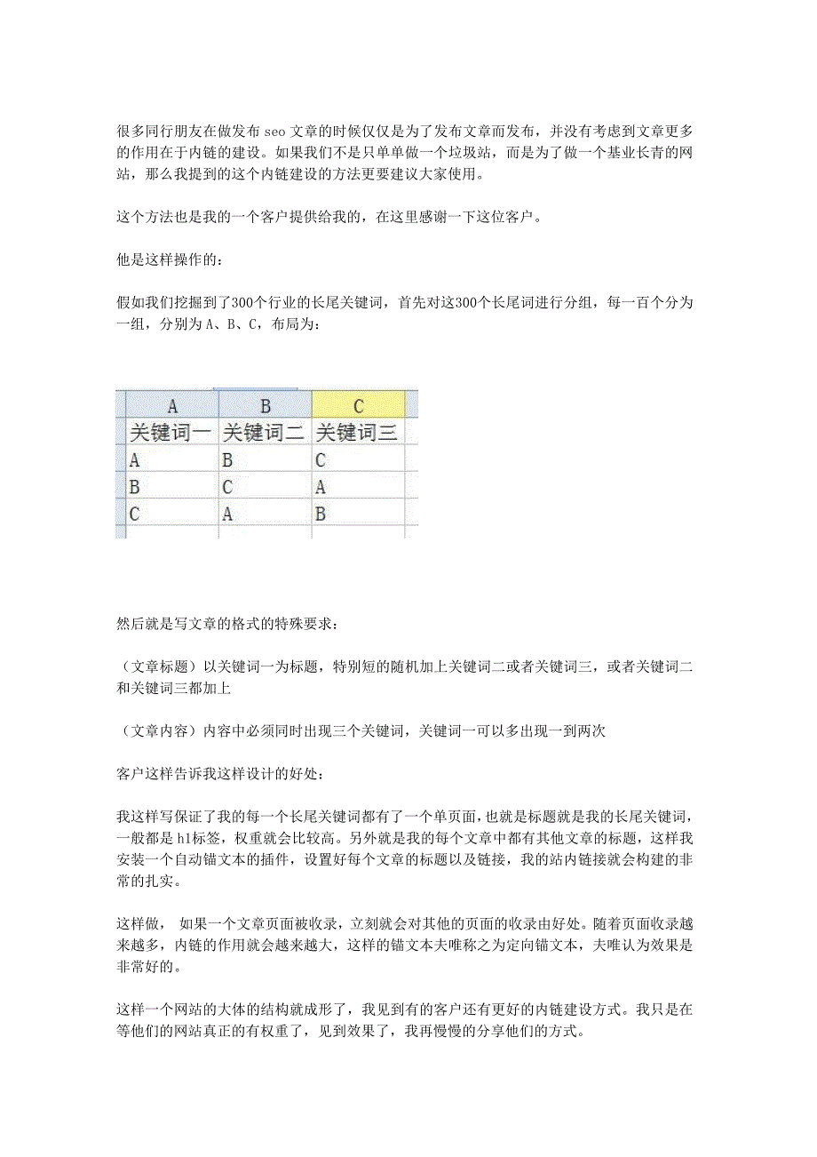 新站关键词的分布和文章内链建设_第4页