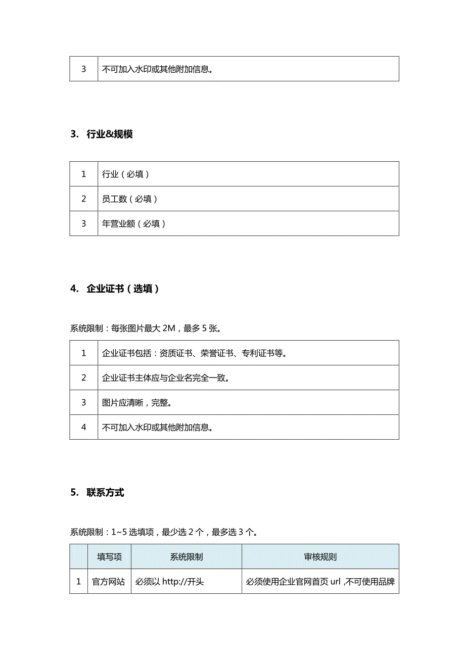 企业百科_特型名片审核规则_第2页