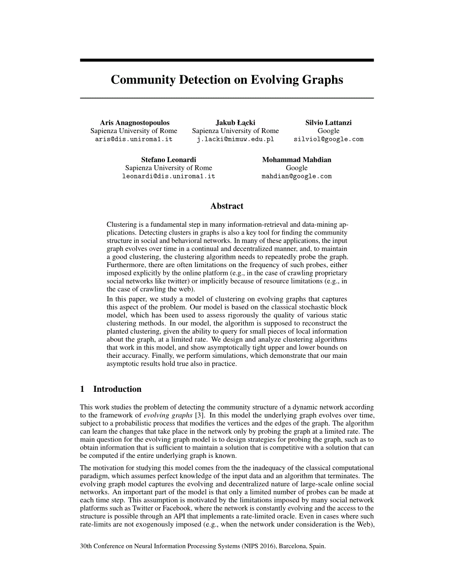 community-detection-on-evolving-graphs_第1页