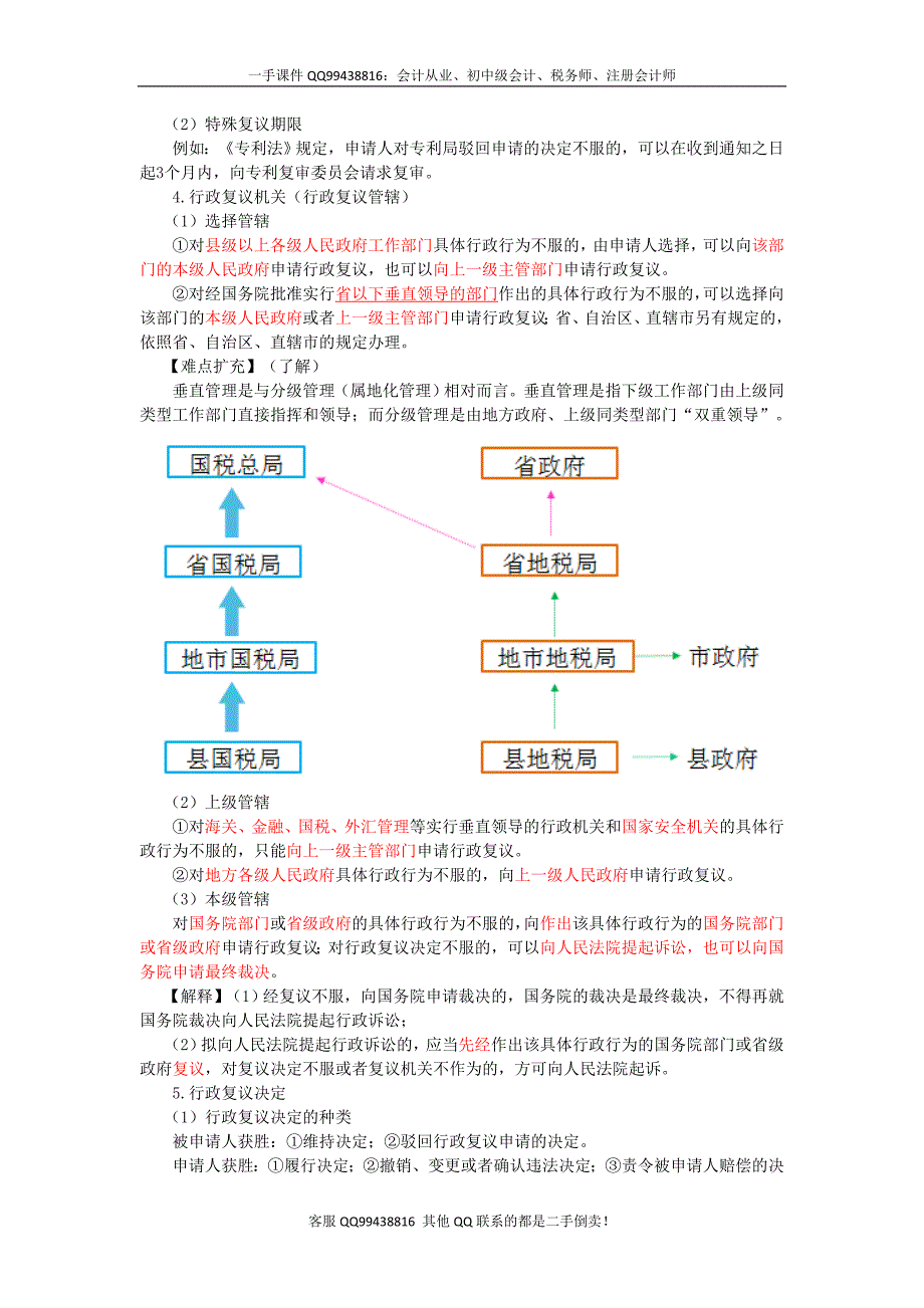 2016税务师涉税服务相关法律彭娟娟预科班讲义--- 具体行政行为 (2)_第3页