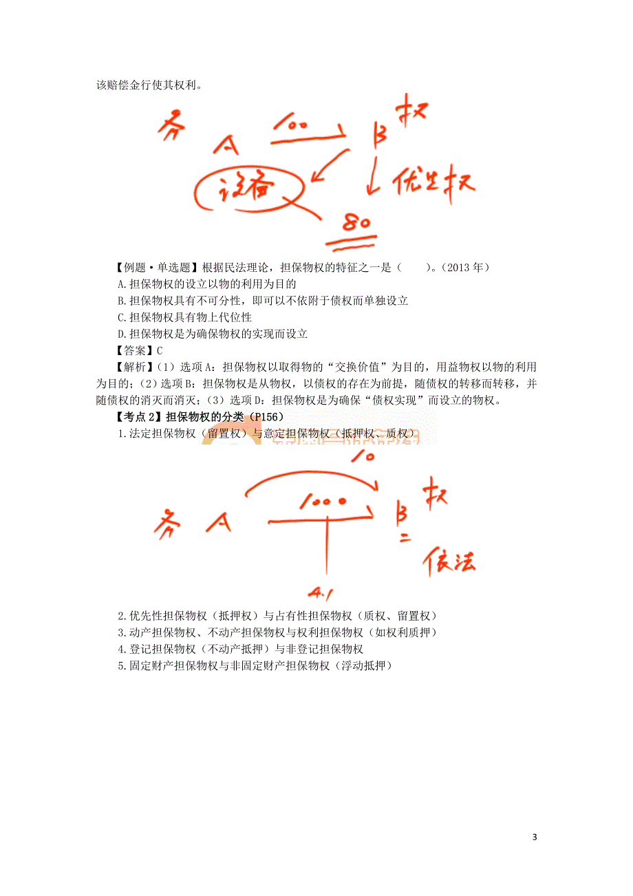 2016税务师涉税服务相关法律郭守杰基础班讲义--- 用益物权_第3页