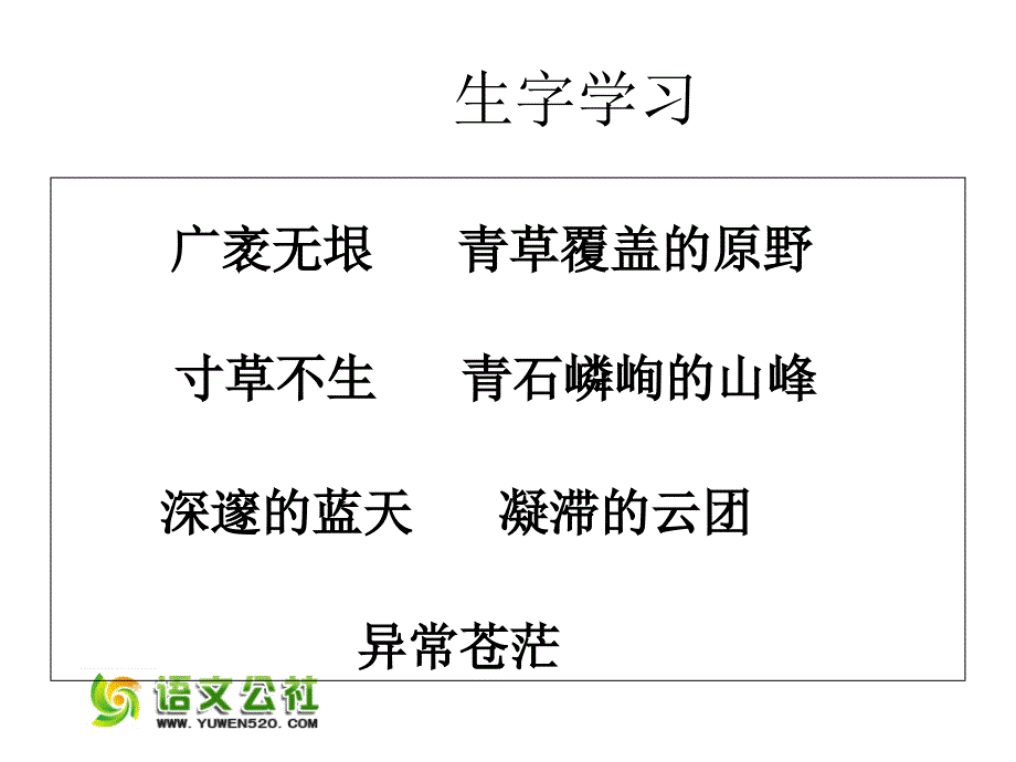 六年级上册《青海高原一株柳》ppt课件02_第4页