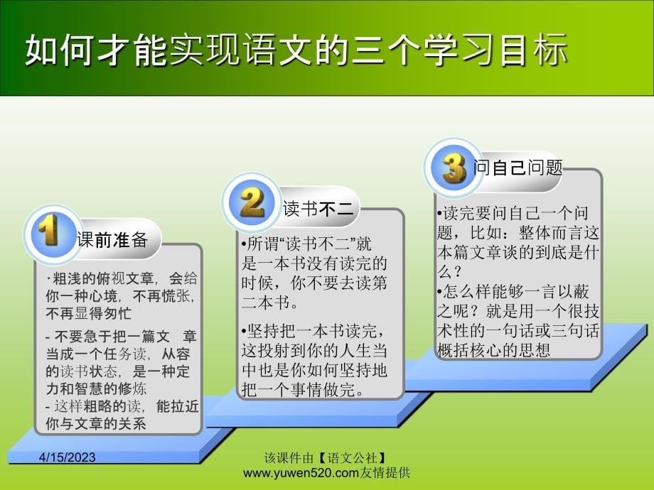 高中语文开学第一课：为什么要学习语文ppt课件_第5页