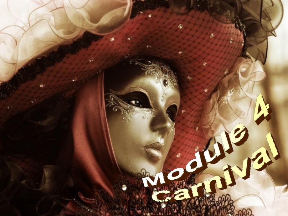 外研版英语必修5课件：Module 4 Carnival Cultural corner_第1页