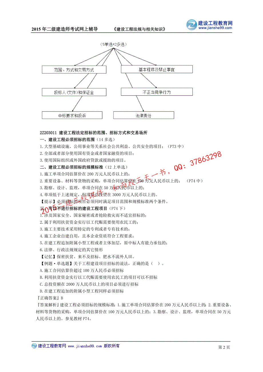2015建工网校二建-基础班讲义_4_第2页