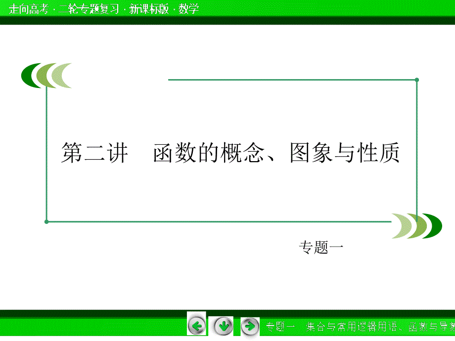 （人教A版）数学二轮复习（专题1）集合与常用逻辑用语、函数与导数（2）》课件_第3页