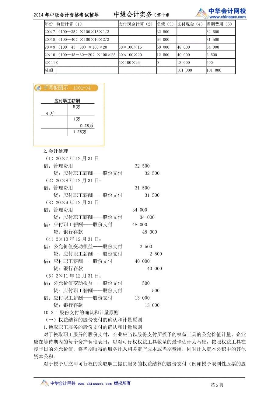 中华中级实务－高志谦基础班讲义11_第5页