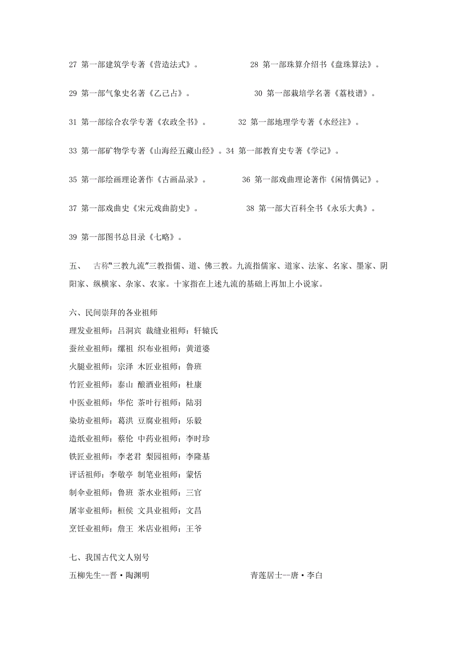 小学生必备文学常识_第2页