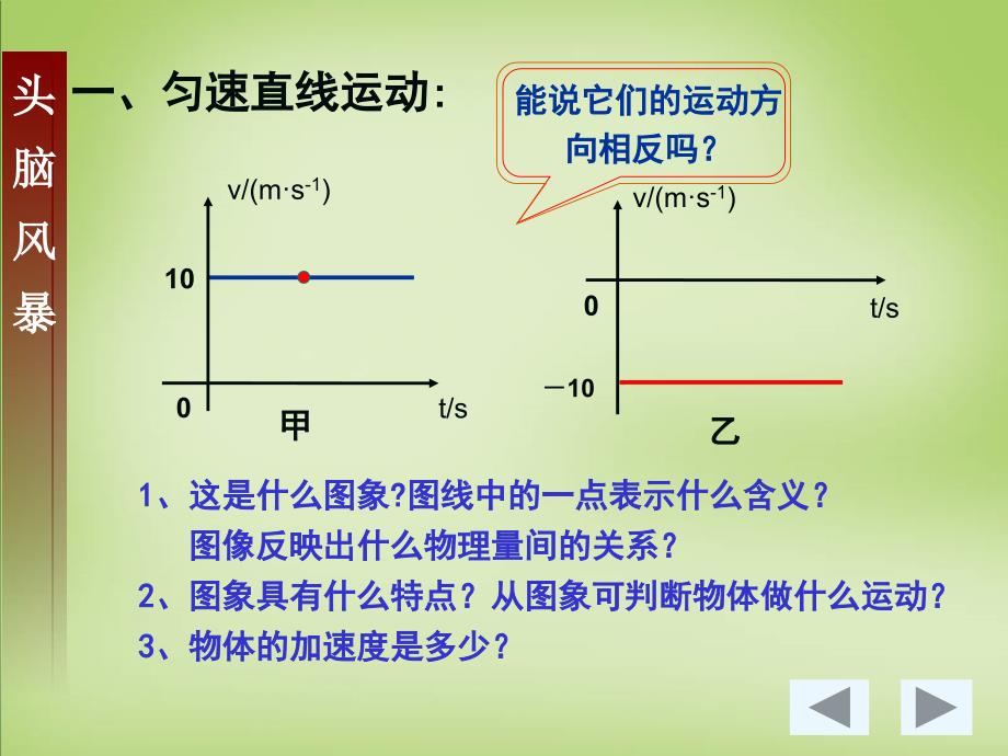 2015年高中物理 2.2匀变速直线运动的速度与时间的关系课件 新人教版必修1_第2页