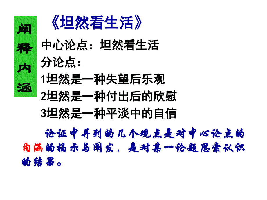 高考作文专题复习26《作文分论之议论文分论点的确立》ppt课件_第4页