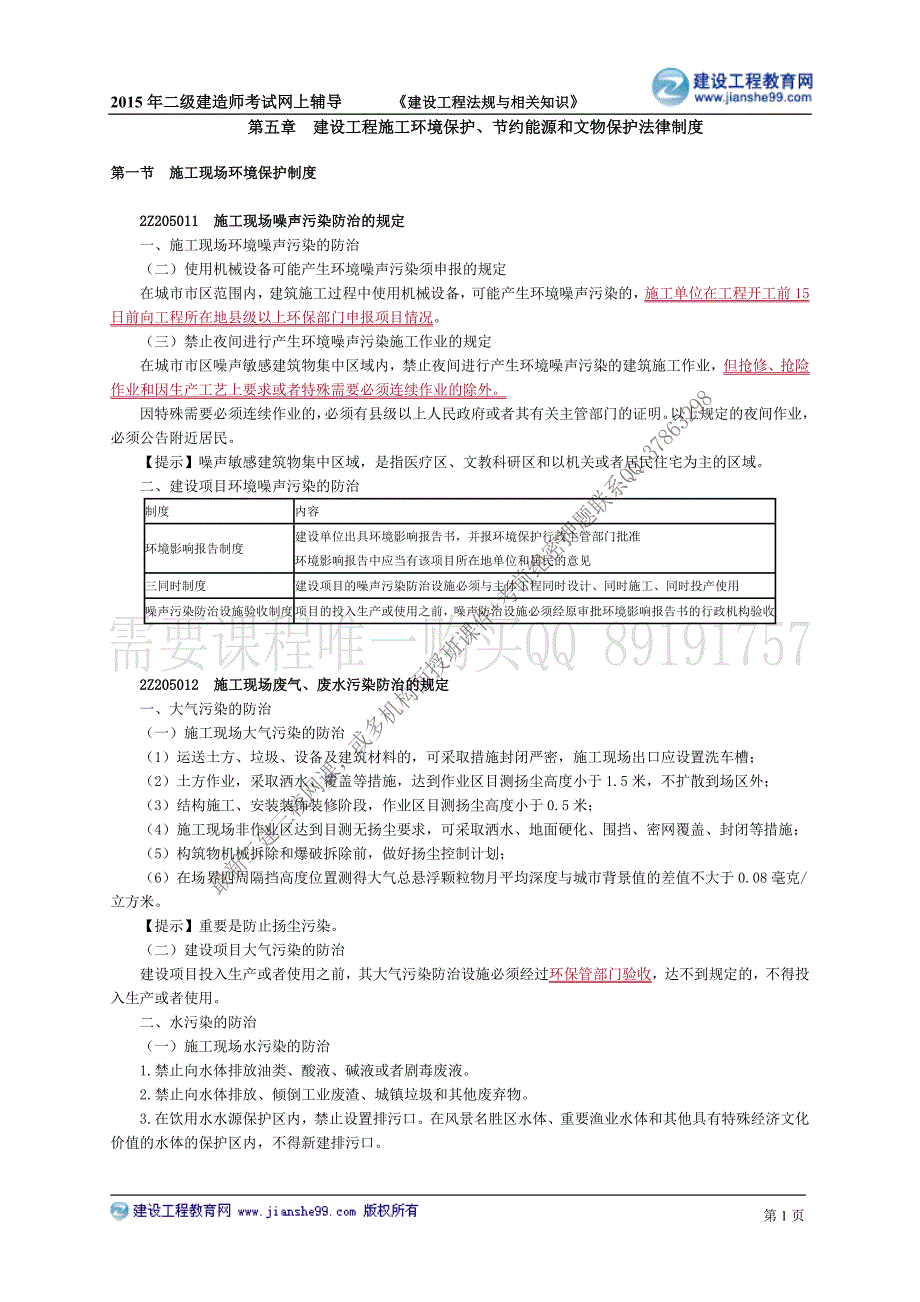 二级建造师－网校冲刺班讲义_5_第1页