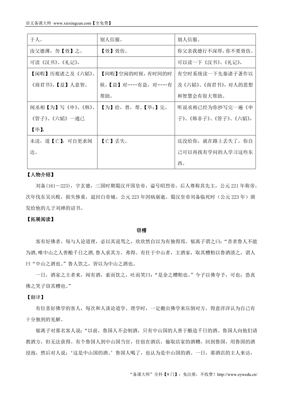 课外文言文精读 (9)_第2页