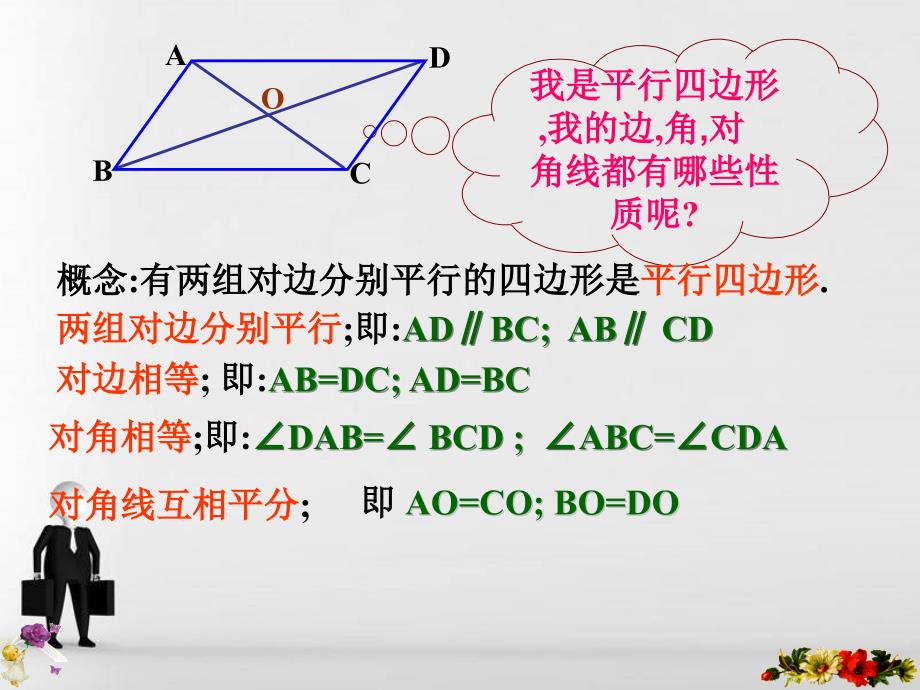 苏科版八下数学：9.3《矩形、菱形、正方形（1）》ppt课件_第2页