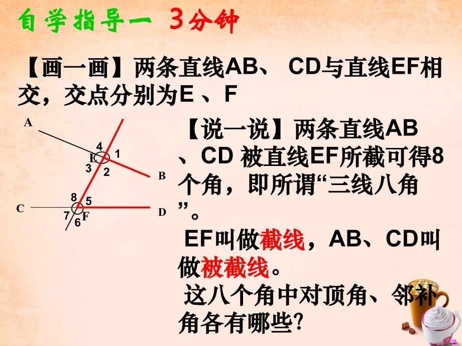 【苏科版】数学七下：7.1《探索直线平行的条件》课件（1）_第3页