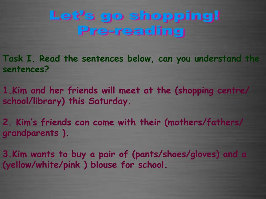 【冀教版】七年级上册：Unit 2 Lesson 12 Let’s Go Shopping课件_第4页