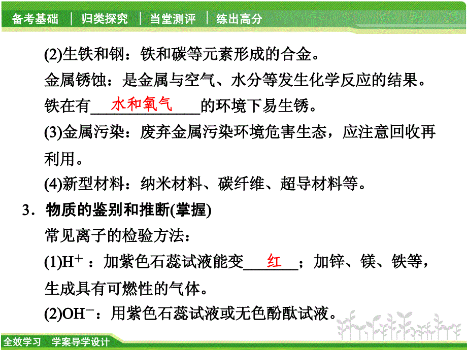 【华师大版】科学中考一轮复习：第22课时-物质的分类和利用ppt课件_第3页