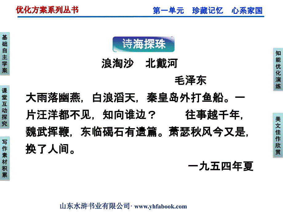 粤教版选修《中国现代散文选读》第1单元第3课《这思考的窑洞》ppt课件_第3页