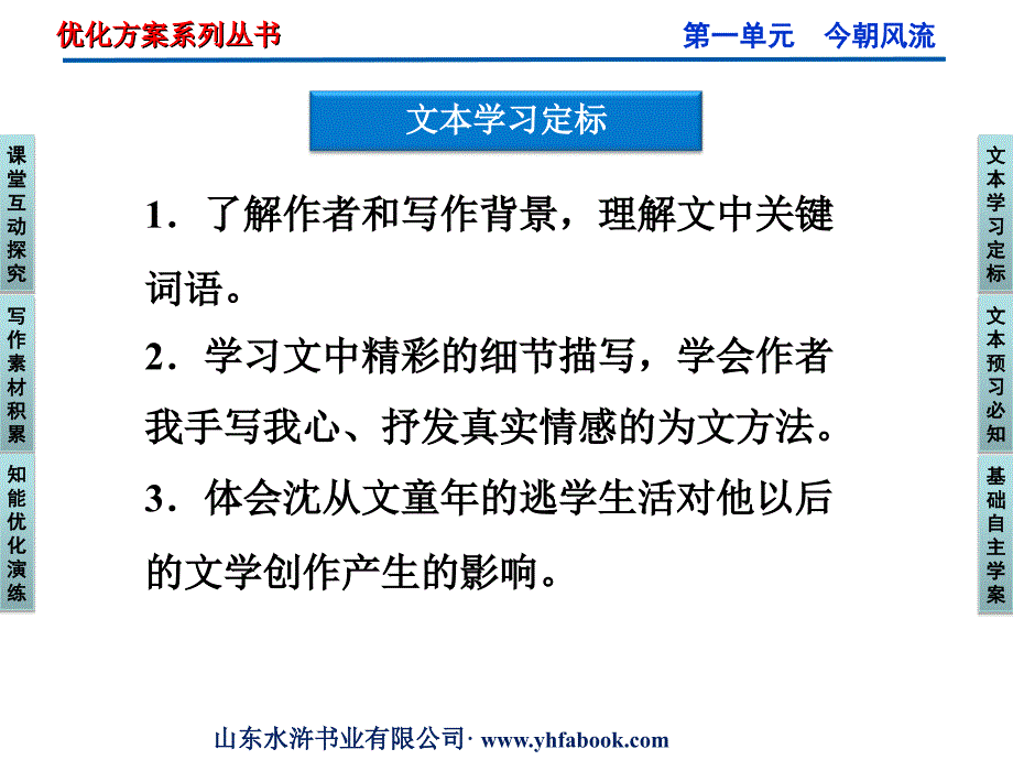 粤教版选修《传记选读》第1单元第3课《我读一本小书同时又读一本大书》ppt课件_第3页