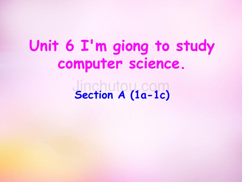 【人教版新目标】八年级英语上：Unit 6 section A（1a-1c）课件_第1页