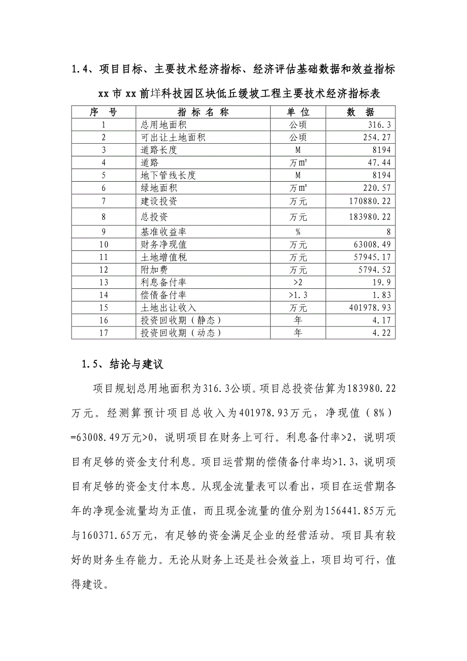 xx垟科技园区块低丘缓坡开发利用项目可行性研究报告_第3页