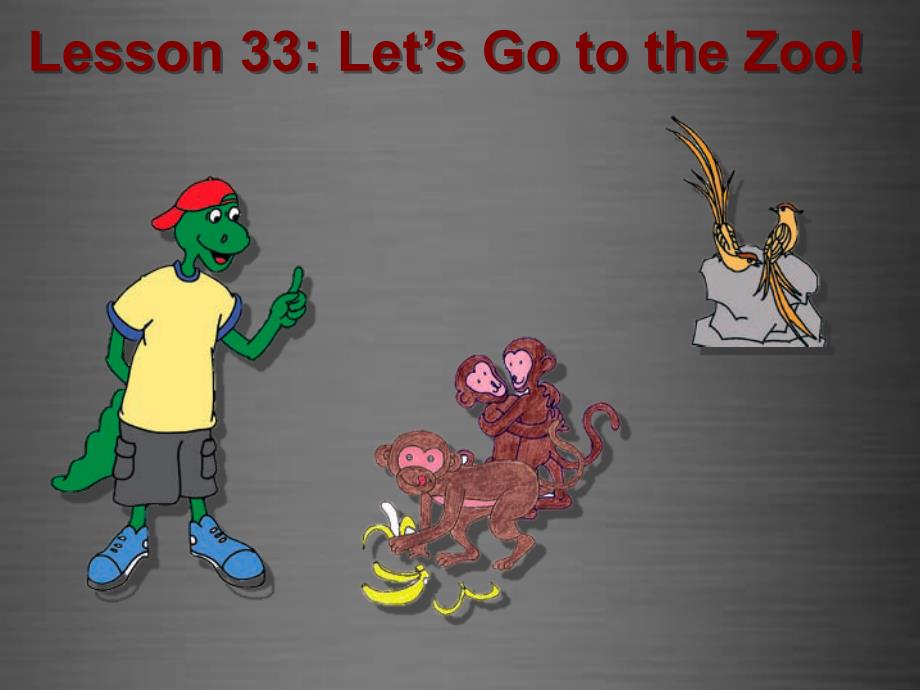 【冀教版】七年级上册：Unit 6 Lesson 33 Let’s Go to the Zoo课件_第2页