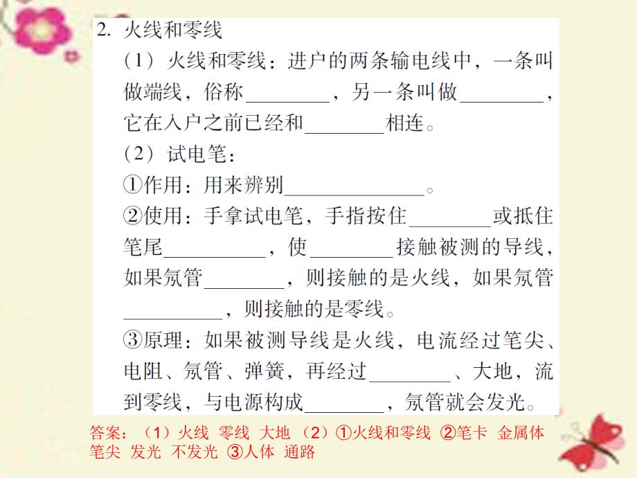 中考物理总复习：第18章《生活用电》ppt精讲课件_第2页