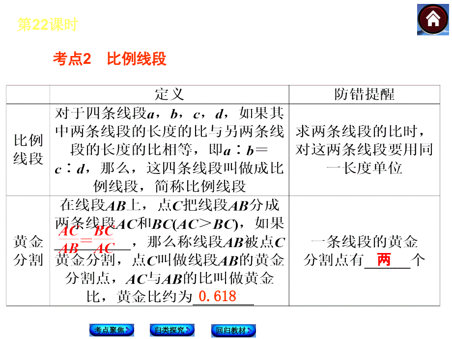 苏科版中考数学复习课件【第22课时】相似三角形及其应用（28页）_第3页