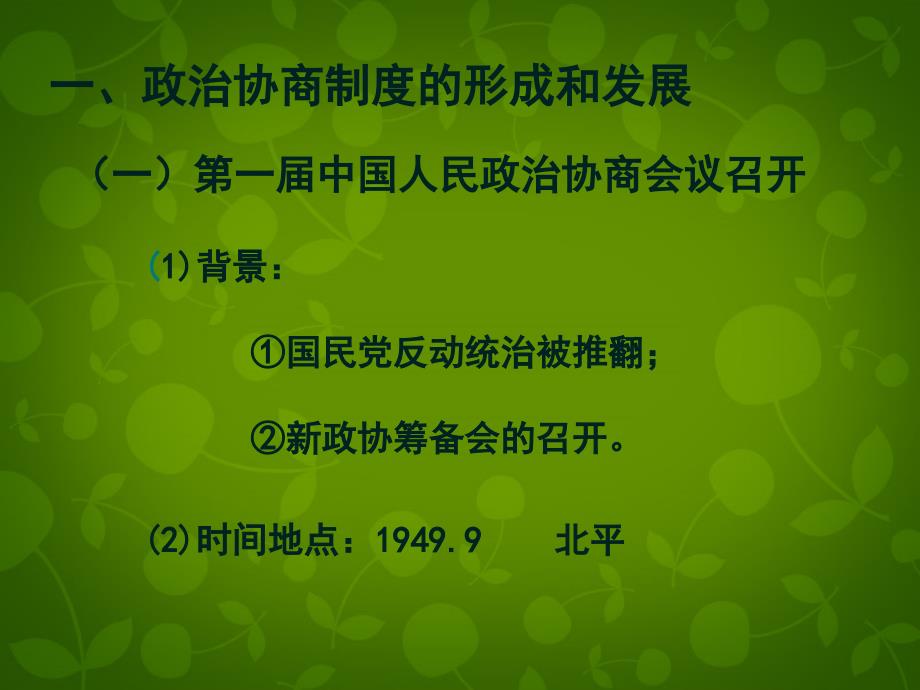 【人教版】历史必修一：第20课《新中国的民主政治建设》ppt课件_第4页