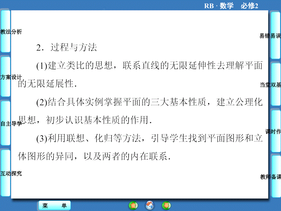 人教B版必修二：第一章-立体几何初步-1.2.1ppt课件_第2页