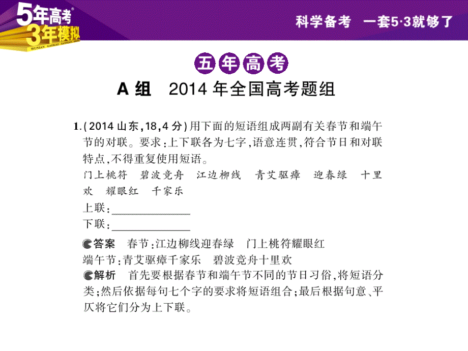 专题七 仿用句式，正确运用常见的修辞方法_第3页