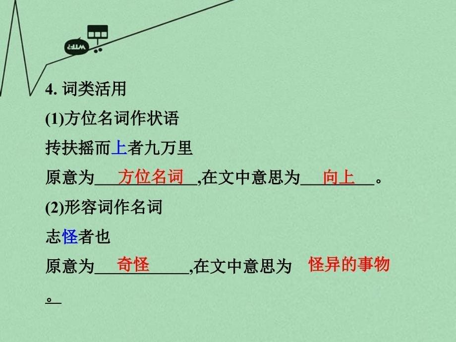 重庆市2016年中考文言文：第4篇《庄子》一则（北冥有鱼）ppt课件_第5页