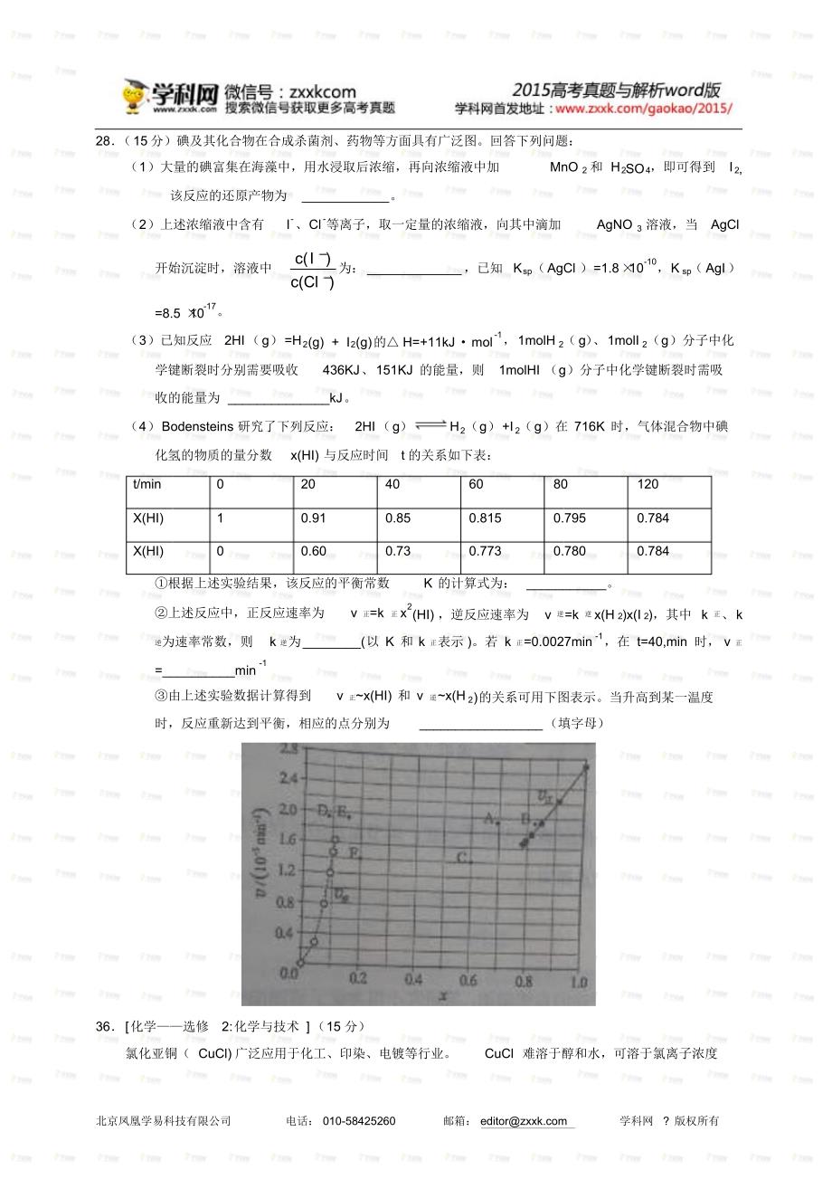 2015新课标一高考理综试题下载_2015高考真题精编版_第4页