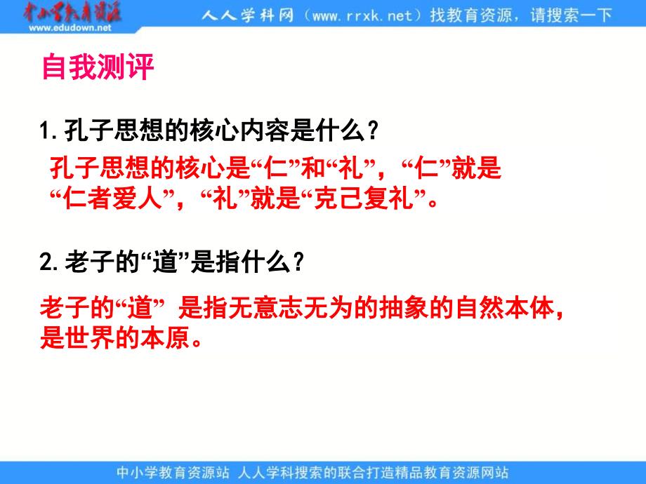 岳麓版历史必修3《战国时期的百家争鸣》课件1_第1页