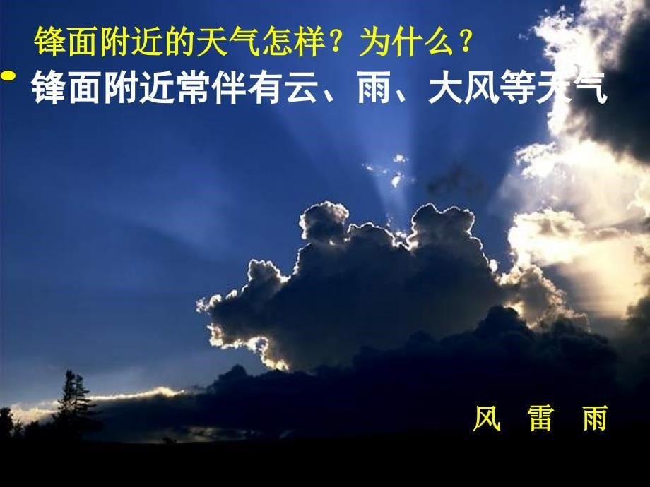 2013人教版必修1《常见天气系统》课件2_第5页