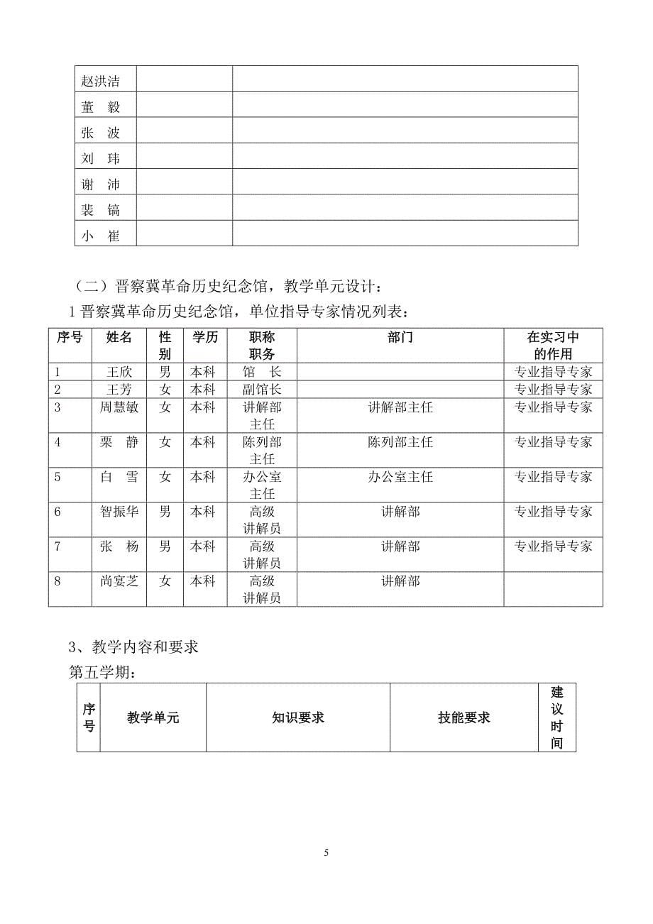 10级播音与主持艺术专业顶岗实习施方案_第5页