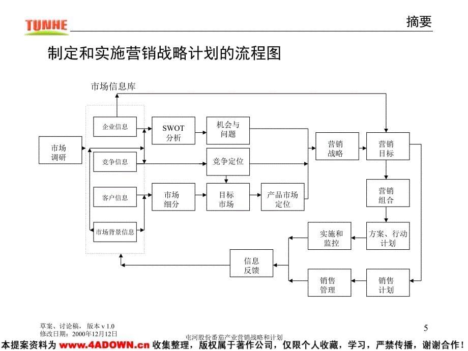 屯河番茄酱营销战略计划_第5页