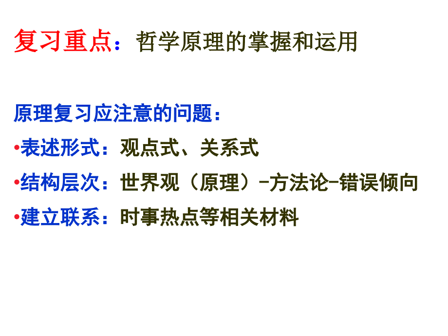 必修4生活与哲学复习总论_第2页