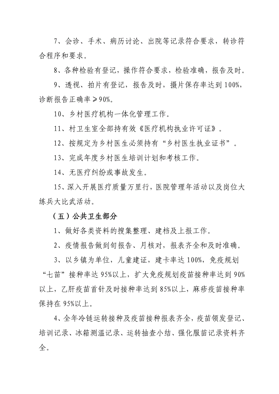 2010年乡镇卫生院综合目标管理_第4页