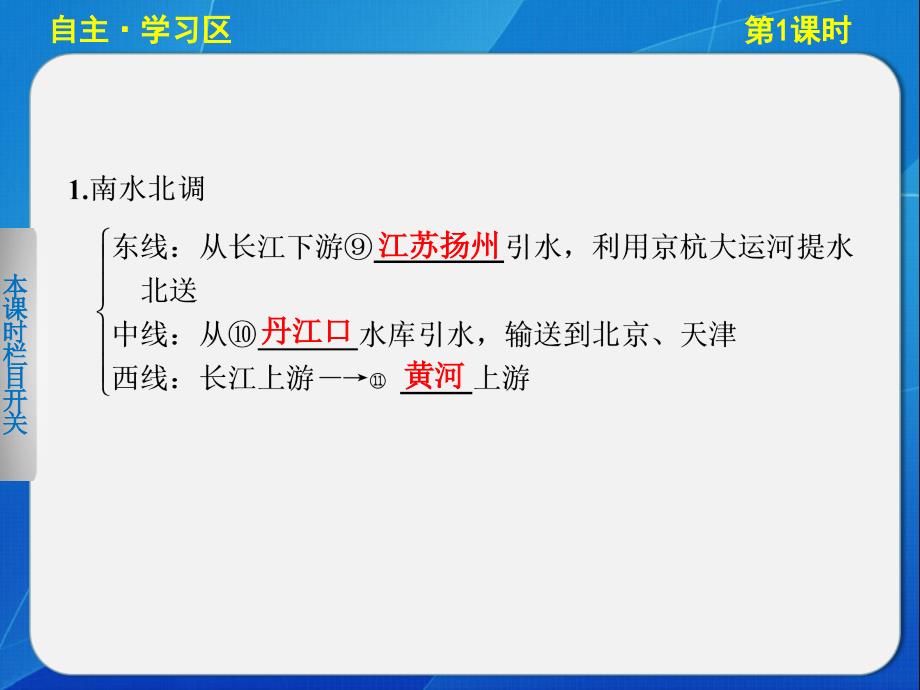 高中地理湘教版必修三东西部地区的经济合作资源跨区域调配_第4页