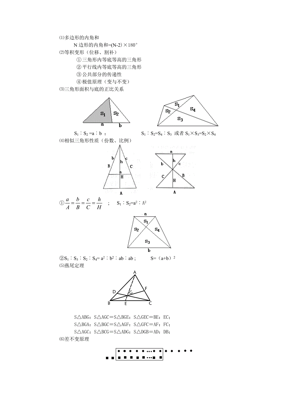 小学奥数知识点梳理_第4页