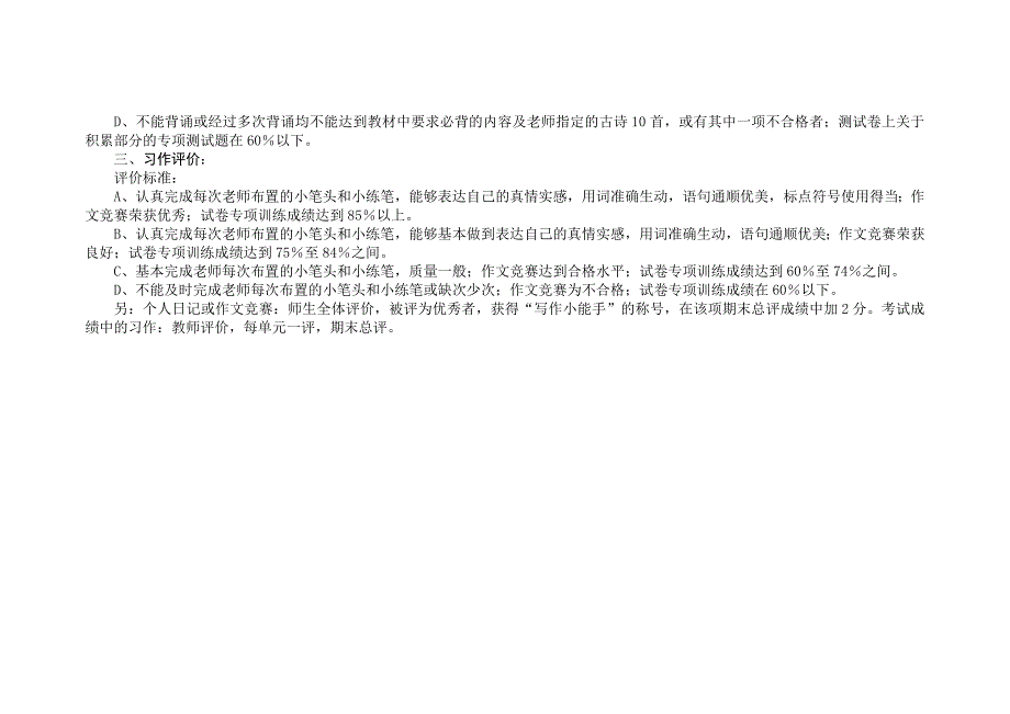 三上语文2013教学计划_第3页