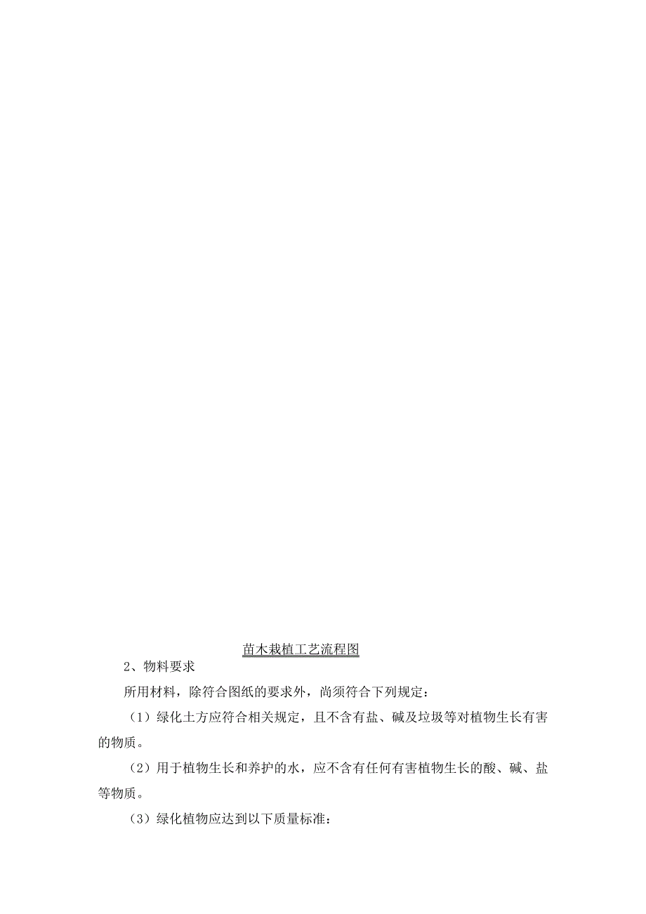 绿化园林工程施工组织设计_第3页